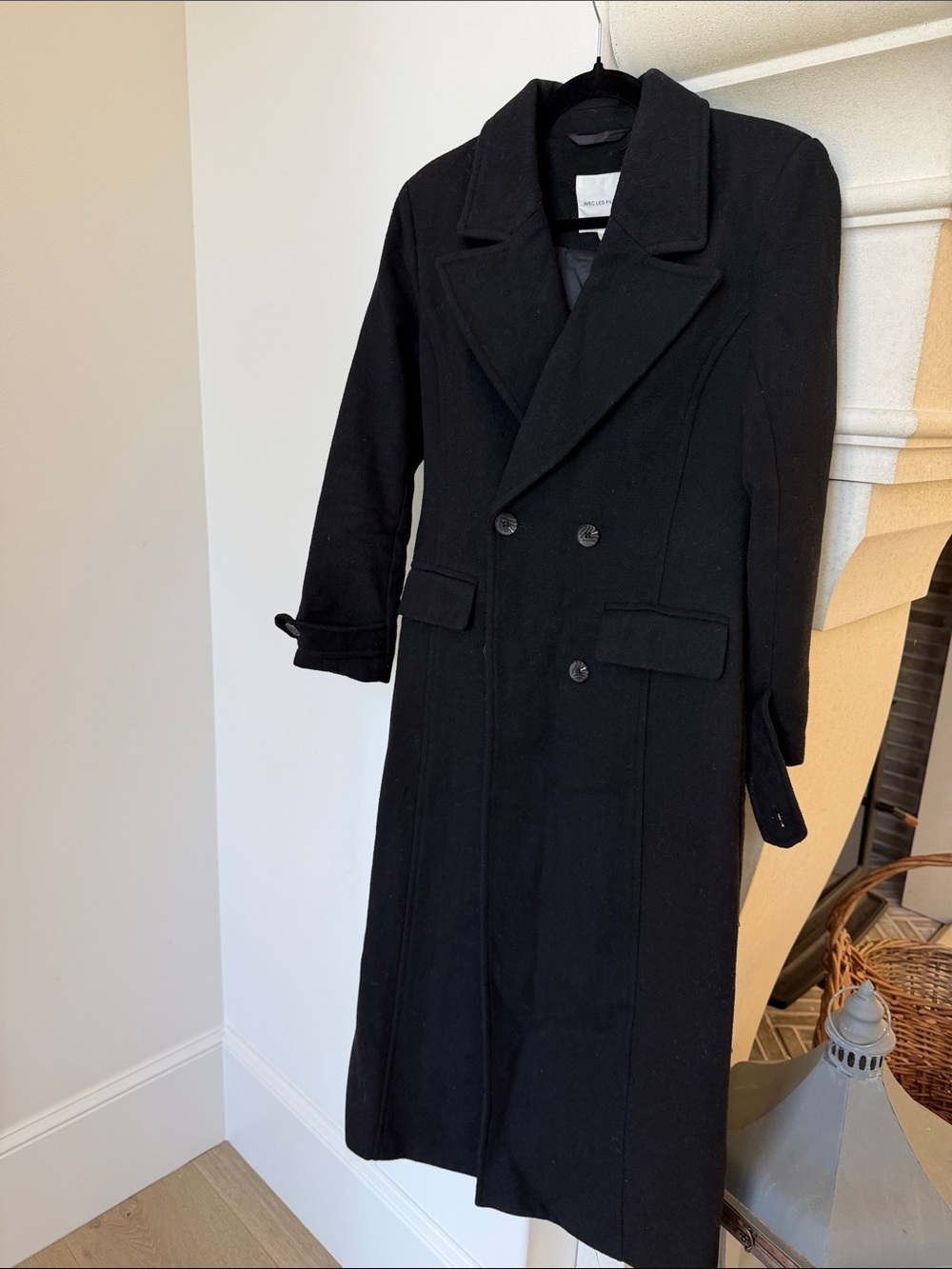 Avec les files back sinched wool coat - Picture 5 of 7